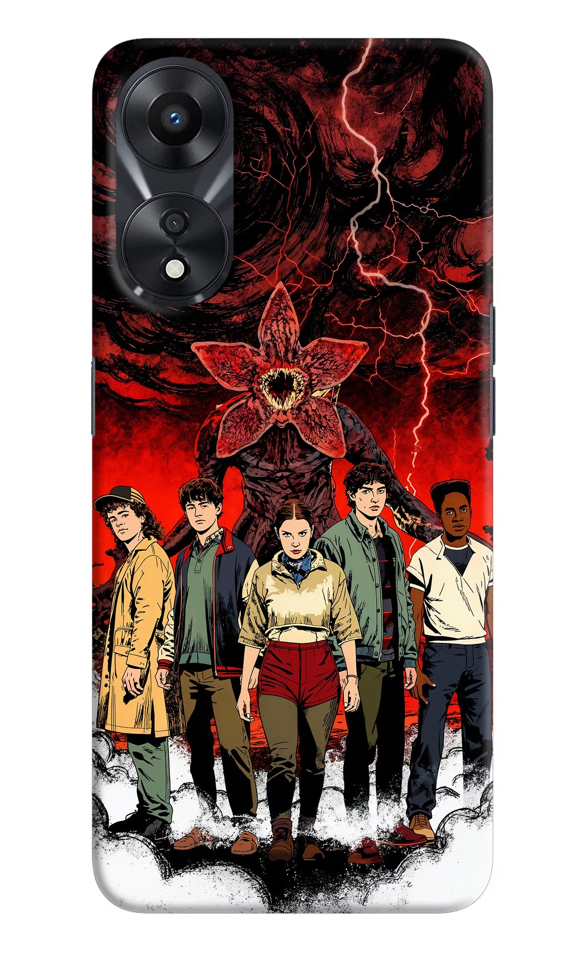 Ordinary Things Characters Oppo A78 5G Hard Case Back Cover by Casekaro