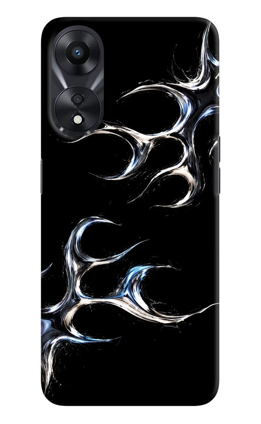 Chrome Tribal Oppo A78 5G Hard Case Back Cover by Casekaro