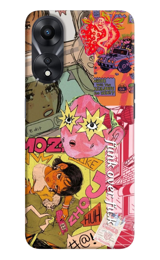 Funkover Oppo A78 5G Back Cover