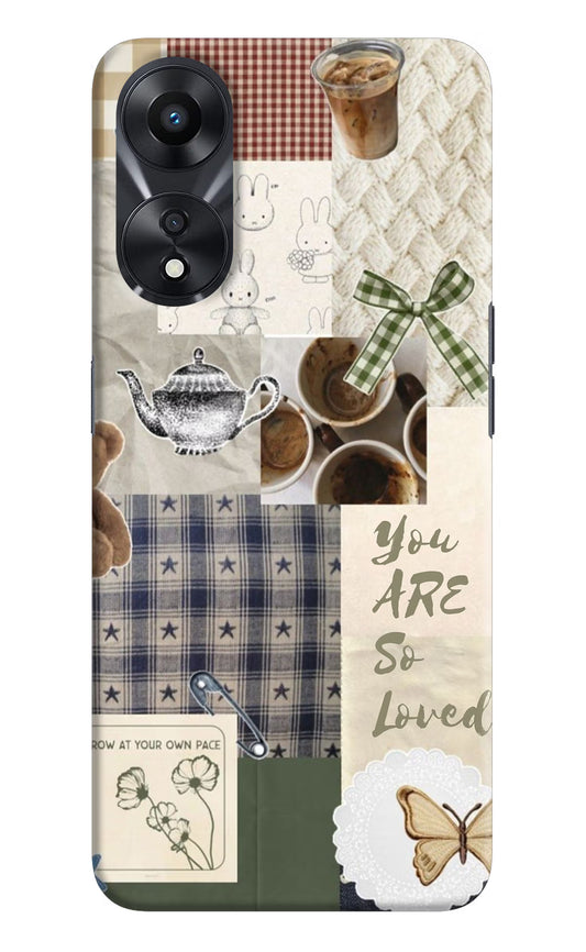 Cookie Oppo A78 5G Hard Case Back Cover by Casekaro