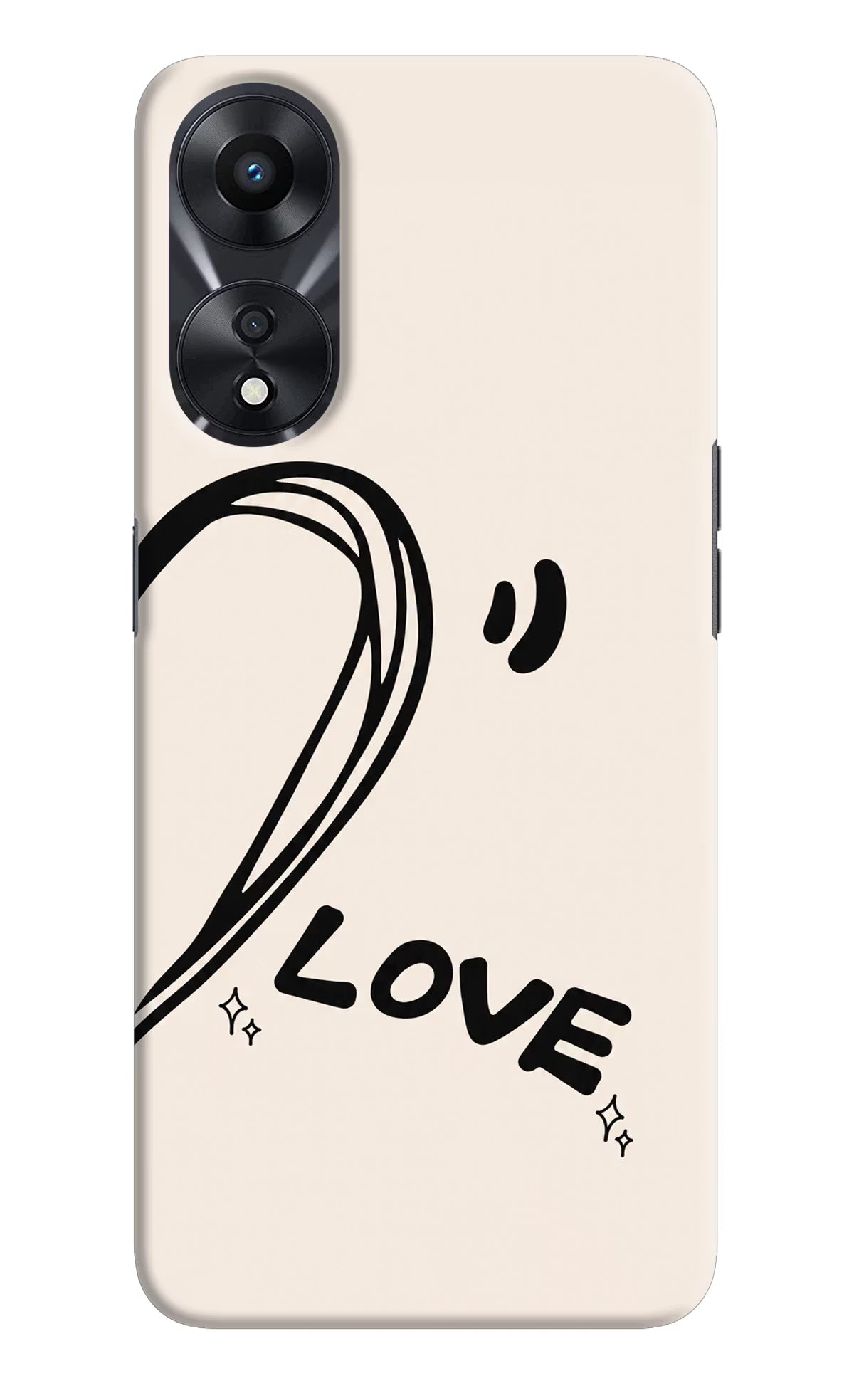 Soul Line Oppo A78 5G Back Cover