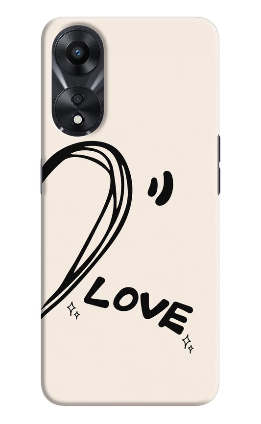 Soul Line Oppo A78 5G Hard Case Back Cover by Casekaro
