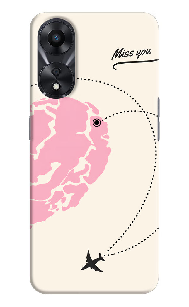 Miss Orbit Oppo A78 5G Hard Case Back Cover by Casekaro