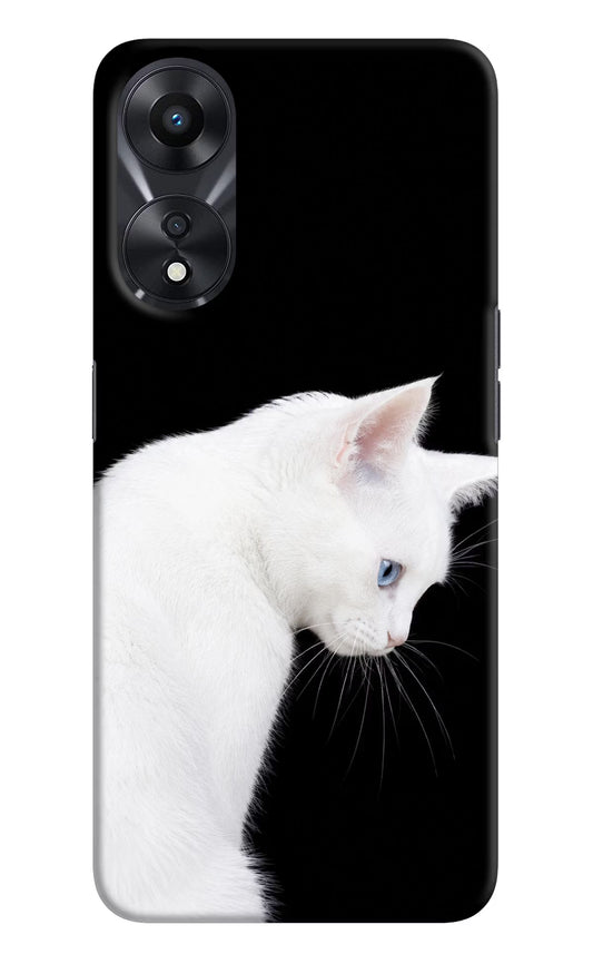 Snow Gaze Oppo A78 5G Hard Case Back Cover by Casekaro
