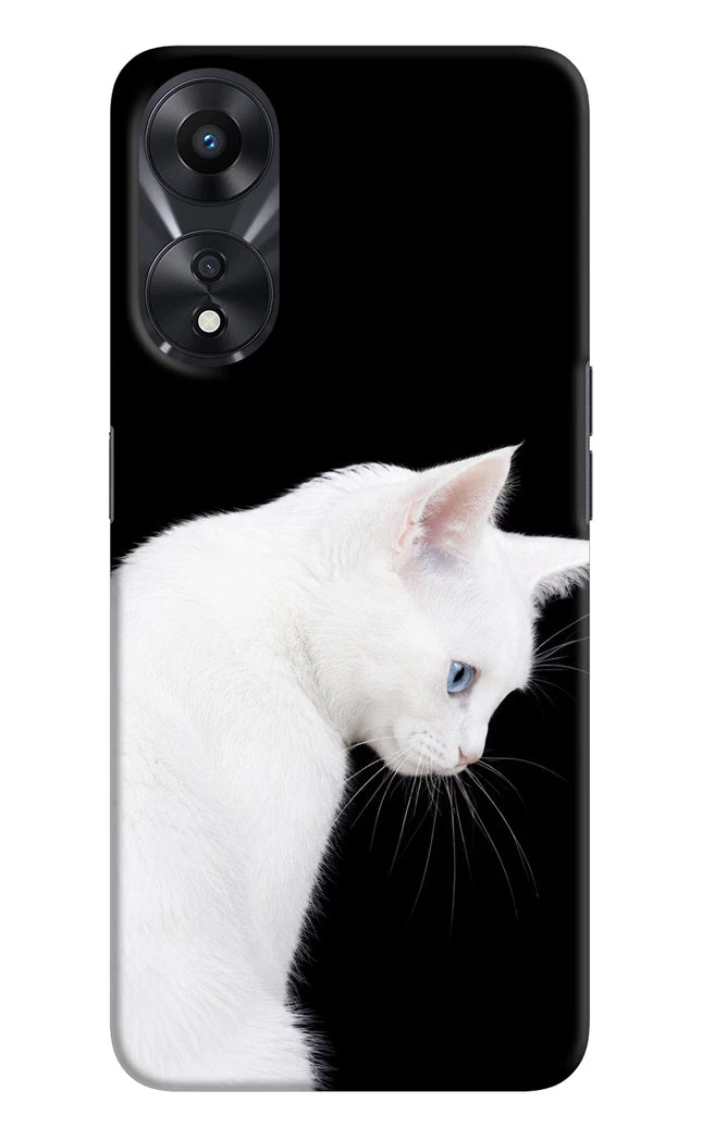 Snow Gaze Oppo A78 5G Hard Case Back Cover by Casekaro