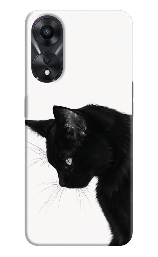 Shadow Gaze Oppo A78 5G Hard Case Back Cover by Casekaro