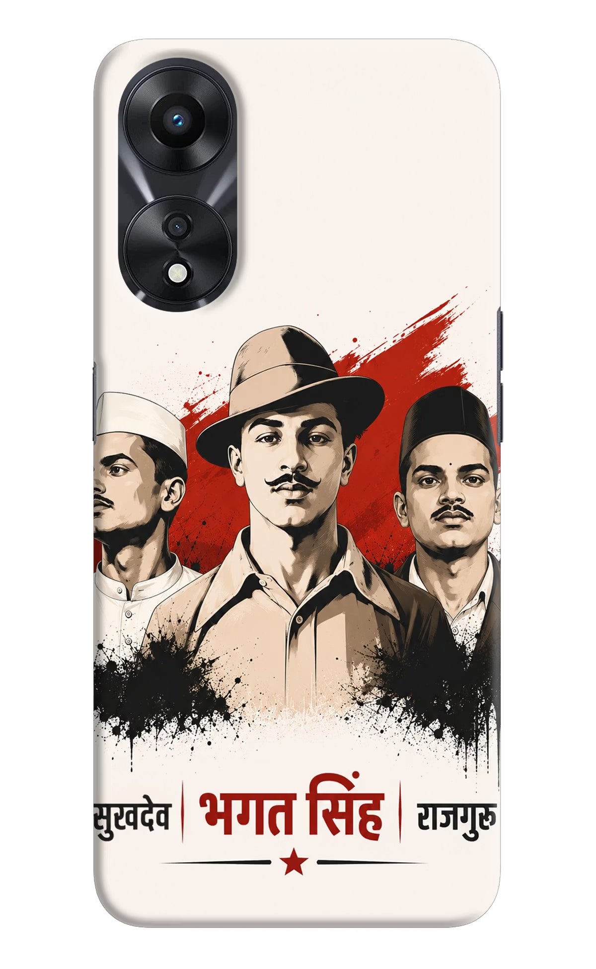 Sardar Patel Iron Will Oppo A78 5G Back Cover