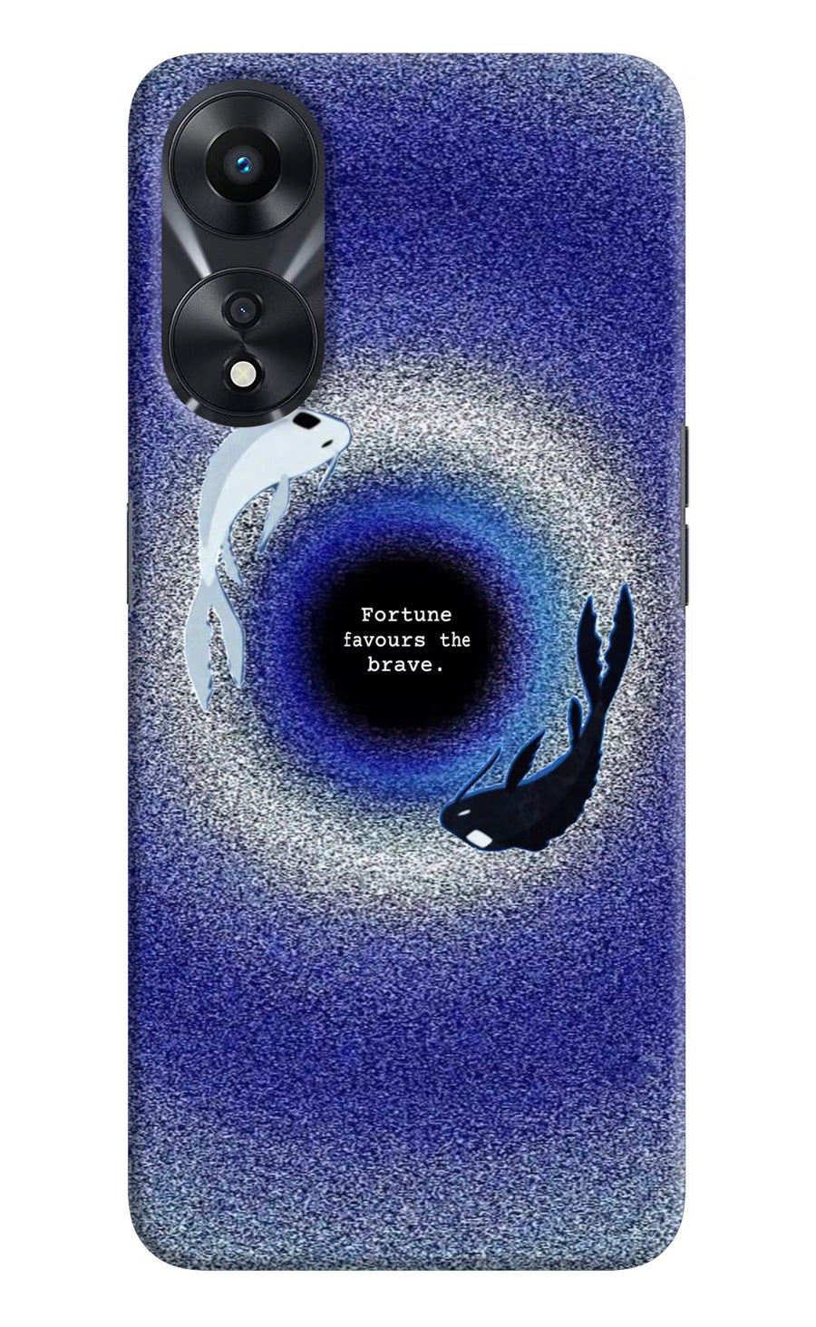 Dark Koi Oppo A78 5G Back Cover, Hard case