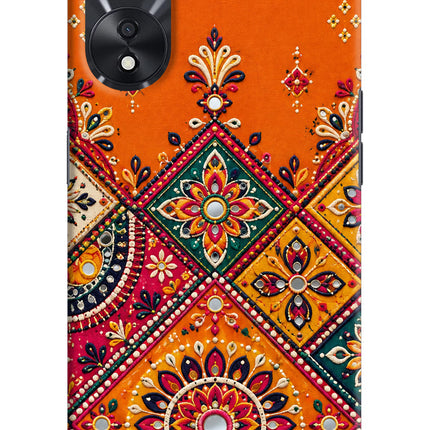 Kutch Glow Oppo A78 5G Hard Case Back Cover by Casekaro