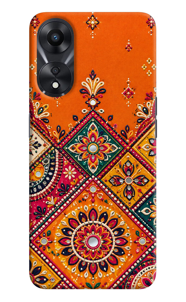 Kutch Glow Oppo A78 5G Hard Case Back Cover by Casekaro
