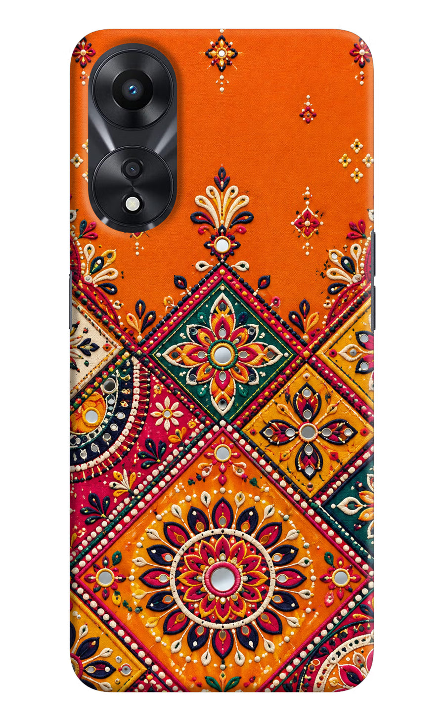 Kutch Glow Oppo A78 5G Back Cover, Hard case