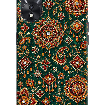Green Pataka Oppo A78 5G Back Cover