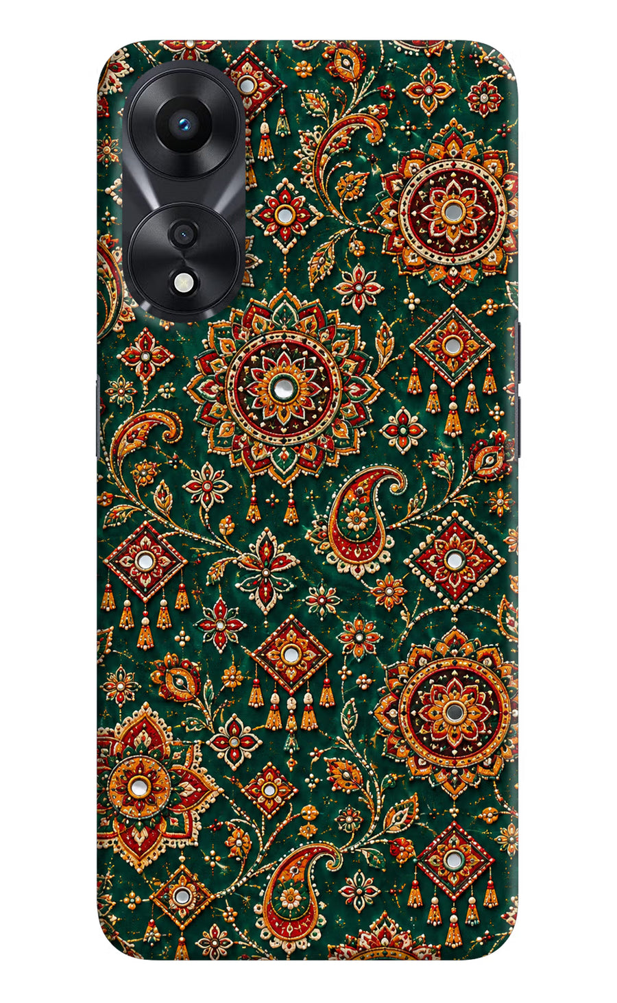 Green Pataka Oppo A78 5G Back Cover, Hard case