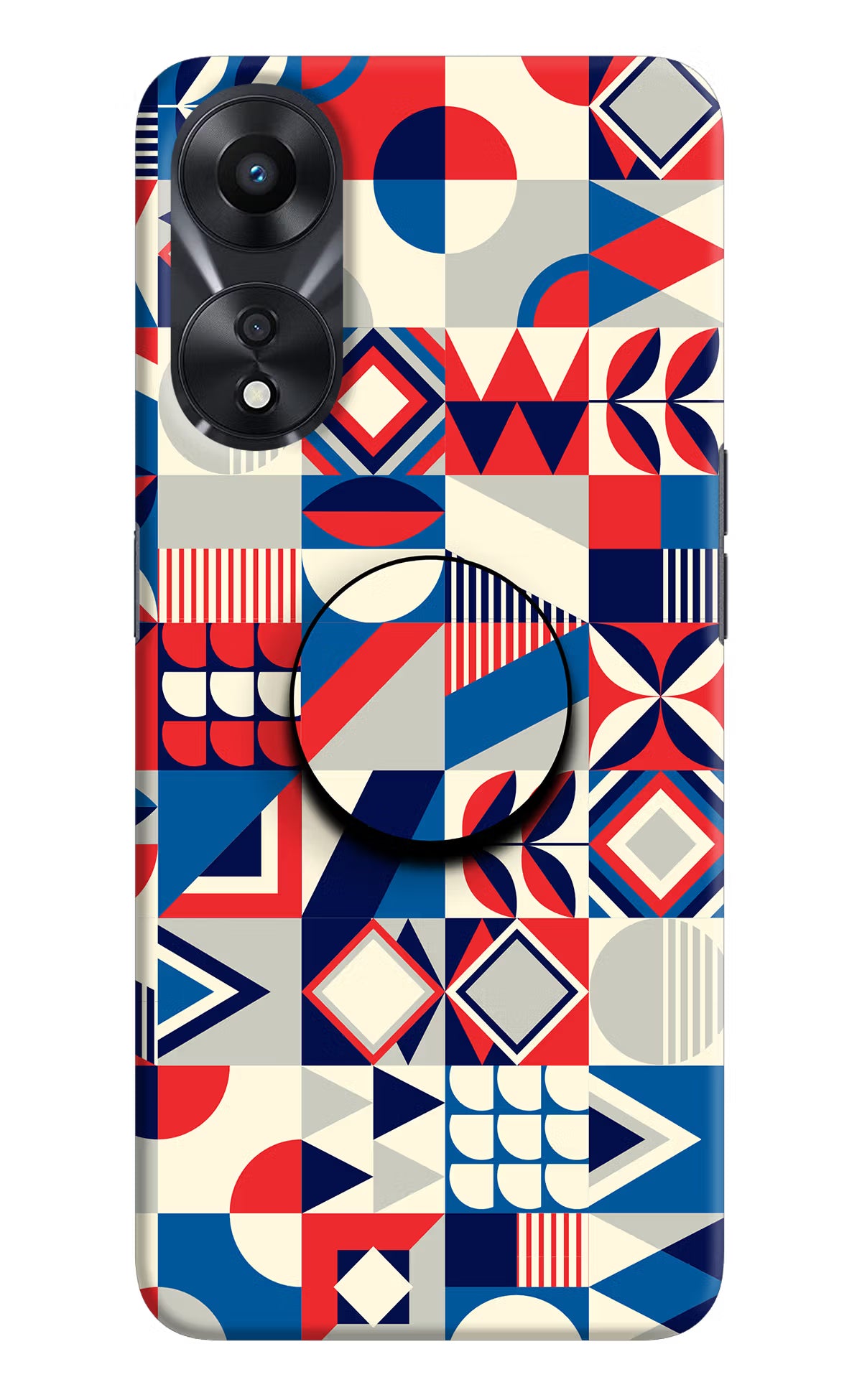 Colorful Pattern Oppo A78 5G Pop Case by Casekaro