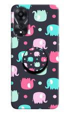 Baby Elephants Oppo A78 5G Pop Case by Casekaro