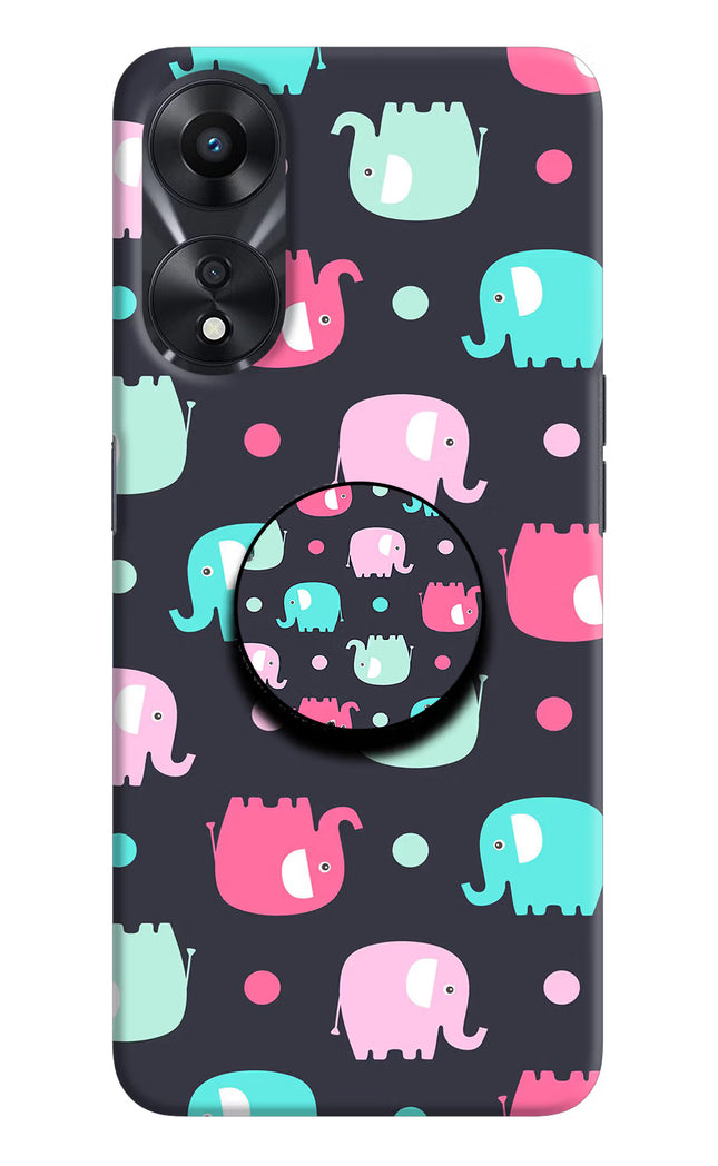 Baby Elephants Oppo A78 5G Pop Case by Casekaro