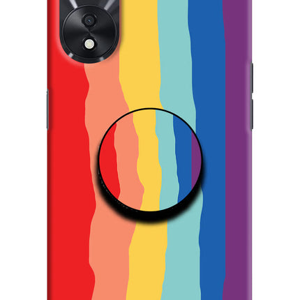 Rainbow Oppo A78 5G Pop Case by Casekaro