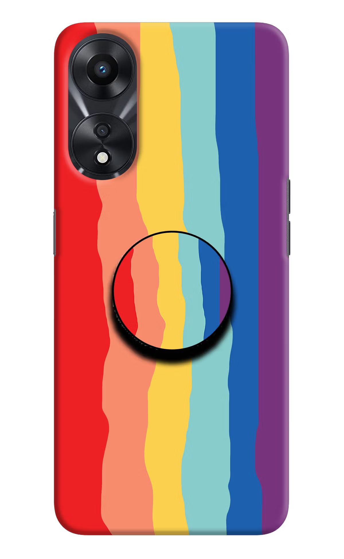 Rainbow Oppo A78 5G Pop Case by Casekaro