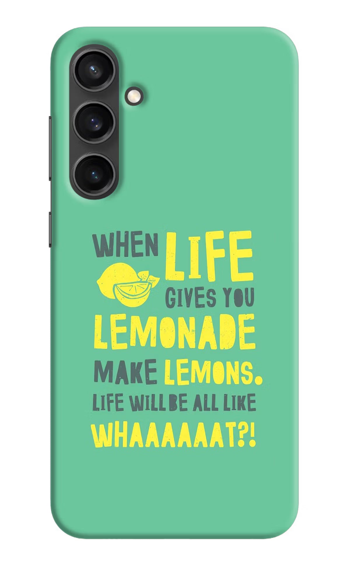 Quote Samsung S23 Hard Case Back Cover by Casekaro