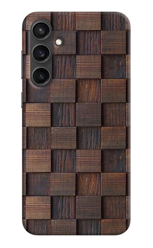 Wooden Cube Design Samsung S23 Hard Case Back Cover by Casekaro