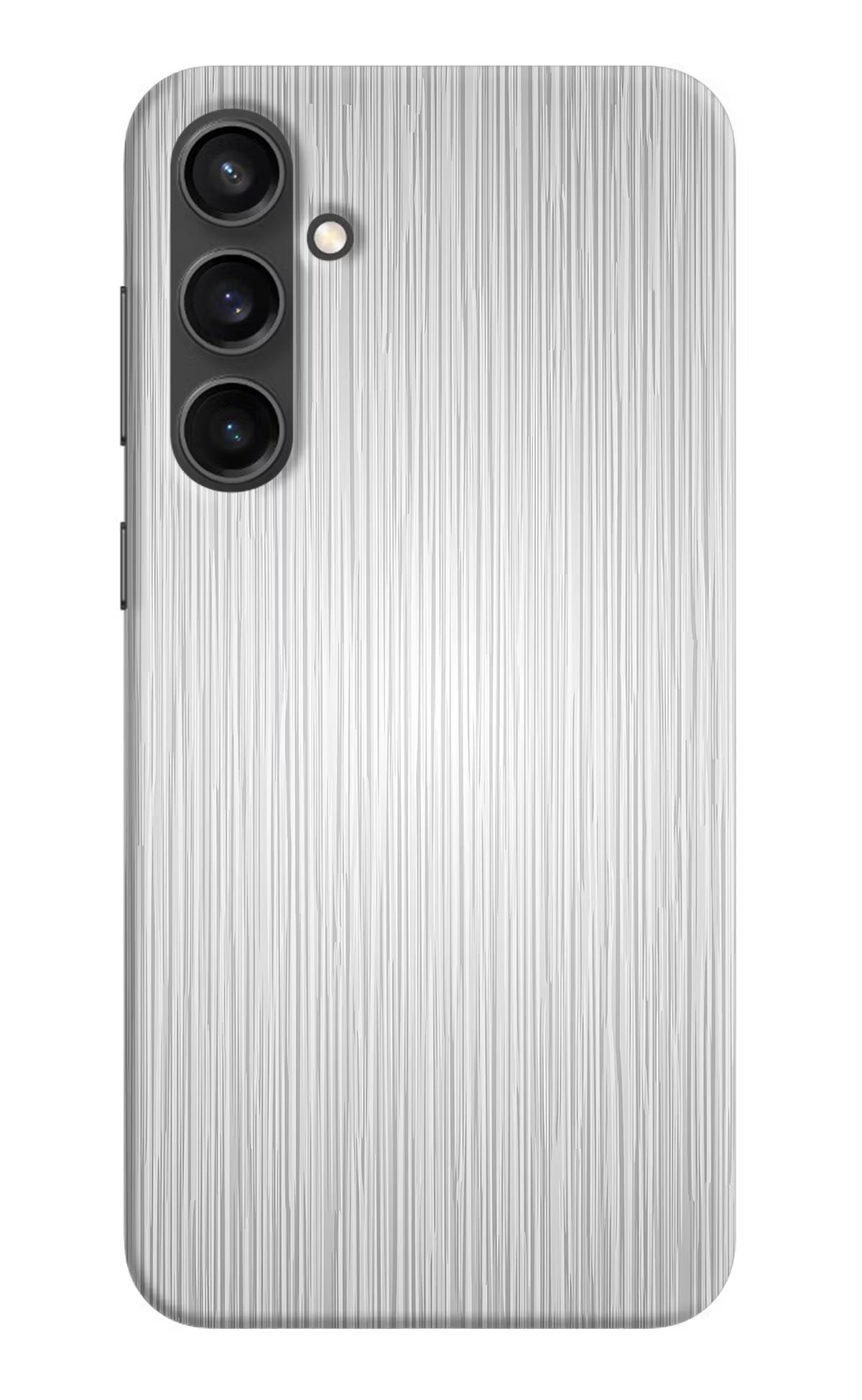 Wooden Grey Texture Samsung S23 Hard Case Back Cover by Casekaro