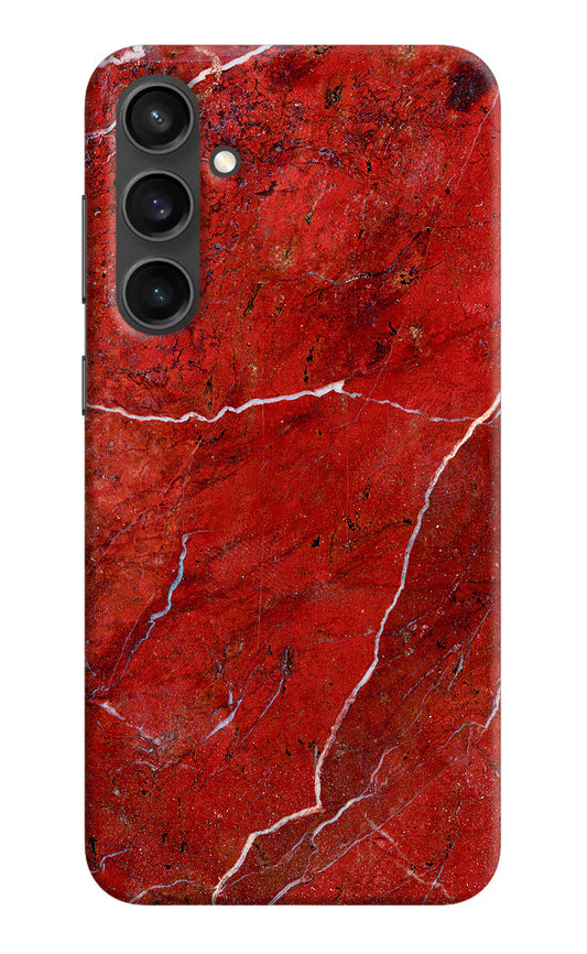 Red Marble Design Samsung S23 Hard Case Back Cover by Casekaro