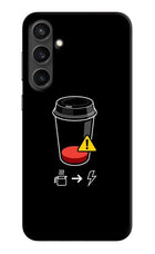 Coffee Samsung S23 Hard Case Back Cover by Casekaro