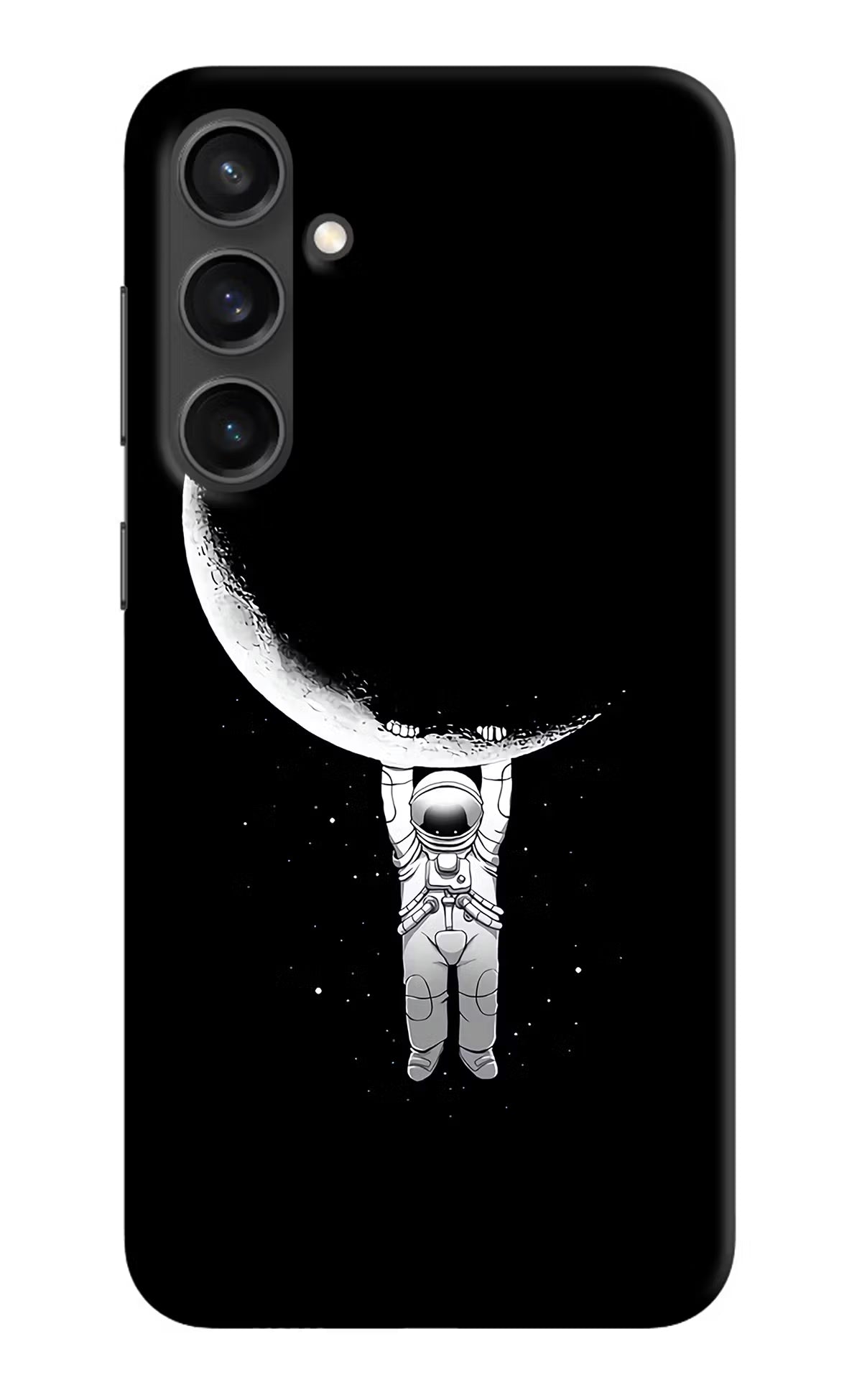 Moon Space Samsung S23 Hard Case Back Cover by Casekaro