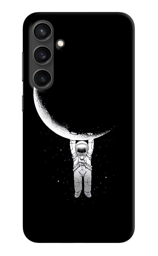 Moon Space Samsung S23 Hard Case Back Cover by Casekaro