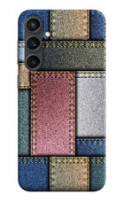 Multicolor Jeans Samsung S23 Hard Case Back Cover by Casekaro