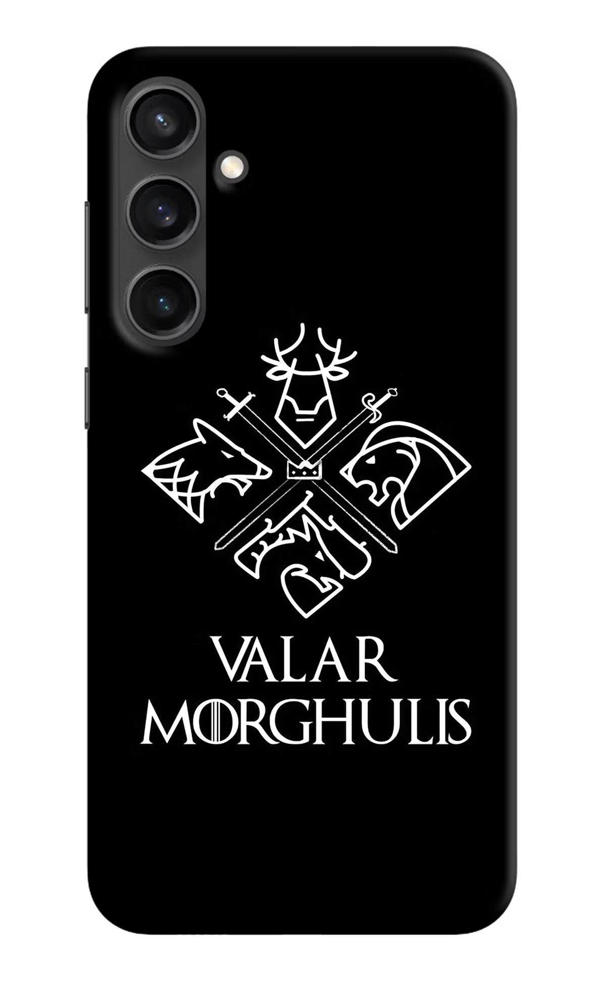 Valar Morghulis | Game Of Thrones Samsung S23 Hard Case Back Cover by Casekaro