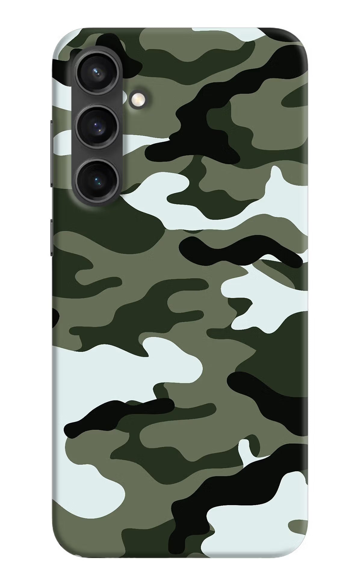 Camouflage Samsung S23 Hard Case Back Cover by Casekaro
