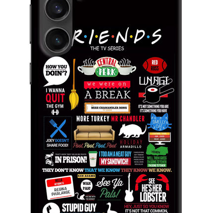 FRIENDS Samsung S23 Hard Case Back Cover by Casekaro