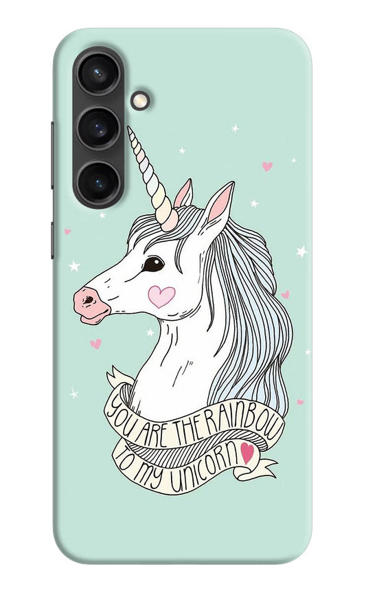 Unicorn Wallpaper Samsung S23 Hard Case Back Cover by Casekaro