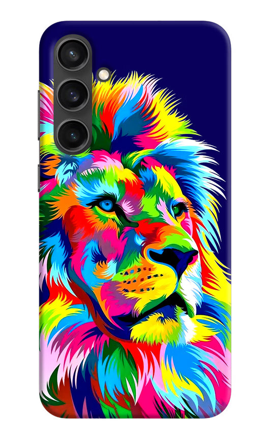 Vector Art Lion Samsung S23 Hard Case Back Cover by Casekaro