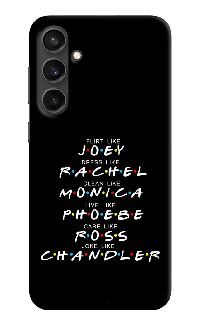 FRIENDS Character Samsung S23 Hard Case Back Cover by Casekaro