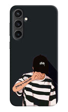 Aesthetic Boy Samsung S23 Hard Case Back Cover by Casekaro