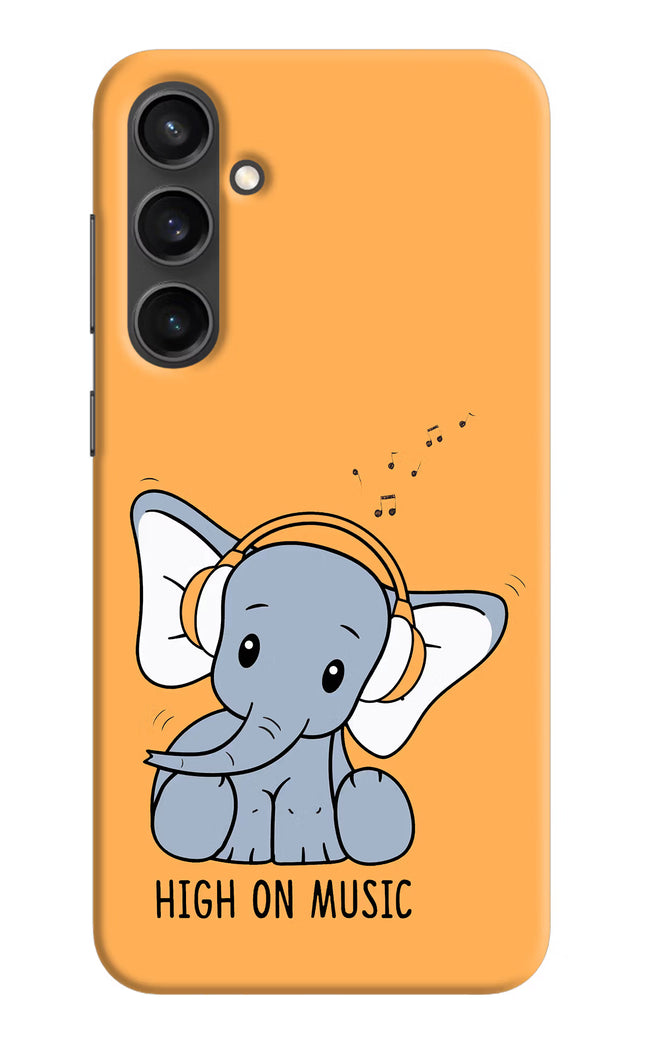 High On Music Samsung S23 Hard Case Back Cover by Casekaro