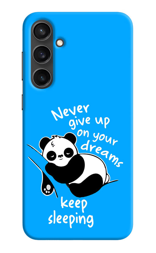 Keep Sleeping Samsung S23 Hard Case Back Cover by Casekaro