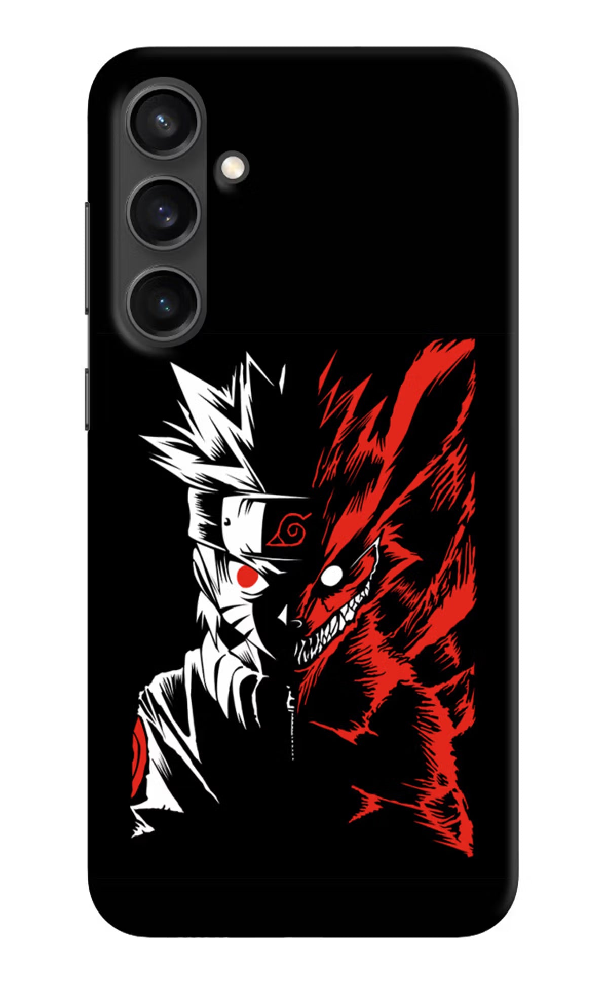 Naruto Two Face Samsung S23 Hard Case Back Cover by Casekaro