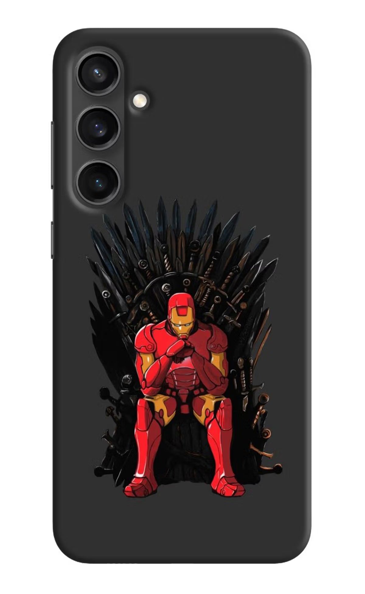 Ironman Throne Samsung S23 Hard Case Back Cover by Casekaro