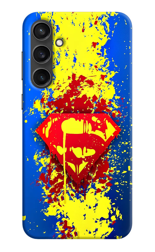 Superman logo Samsung S23 Hard Case Back Cover by Casekaro