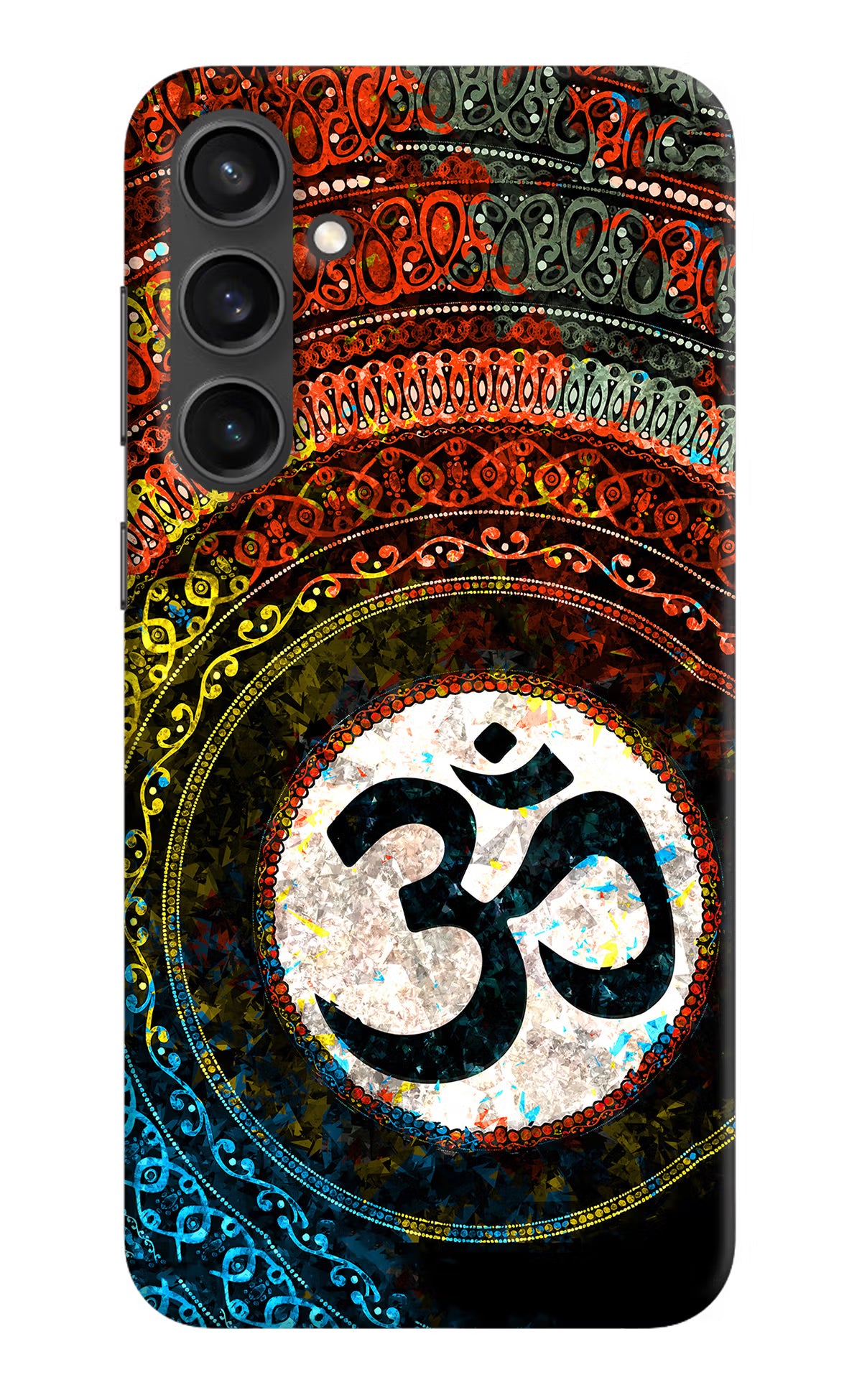 Om Cultural Samsung S23 Hard Case Back Cover by Casekaro