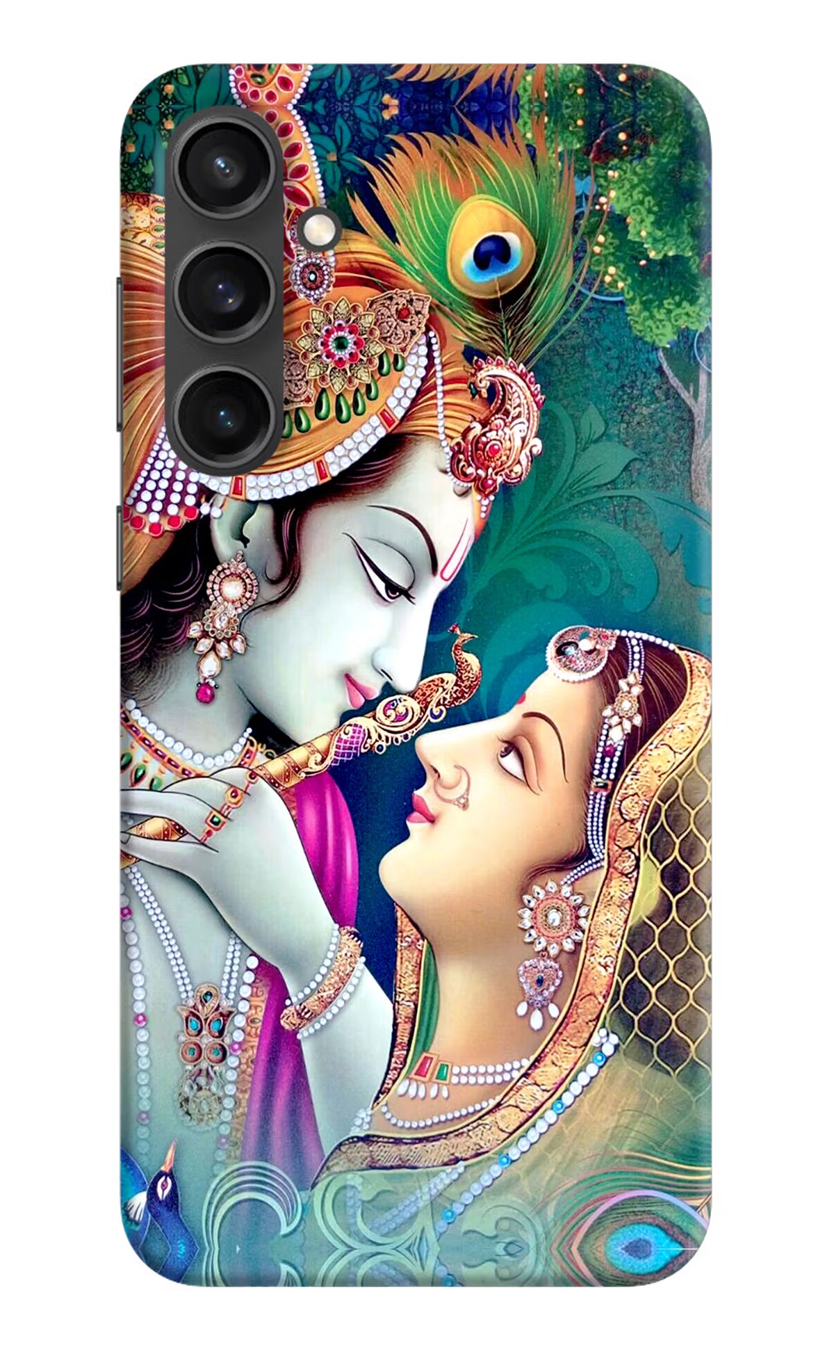 Lord Radha Krishna Samsung S23 Hard Case Back Cover by Casekaro