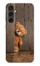 Teddy Wooden Samsung S23 Hard Case Back Cover by Casekaro