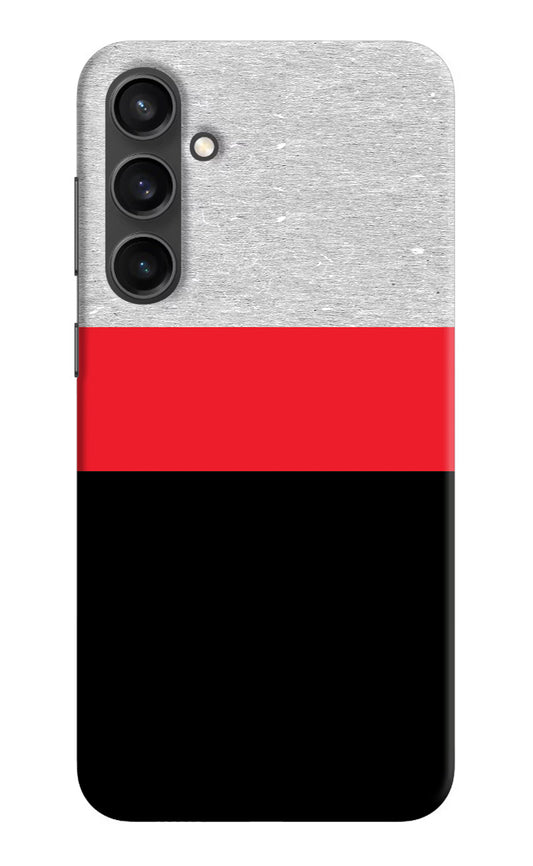 Tri Color Pattern Samsung S23 Hard Case Back Cover by Casekaro
