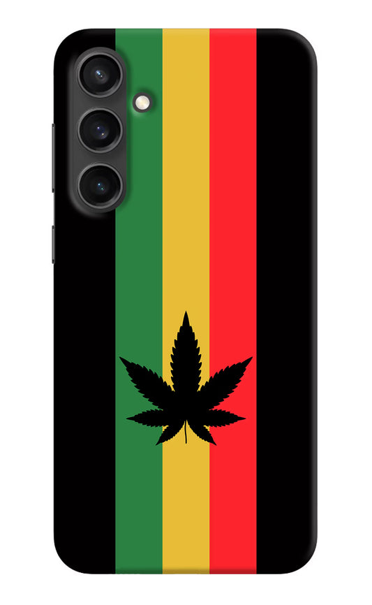 Weed Flag Samsung S23 Hard Case Back Cover by Casekaro