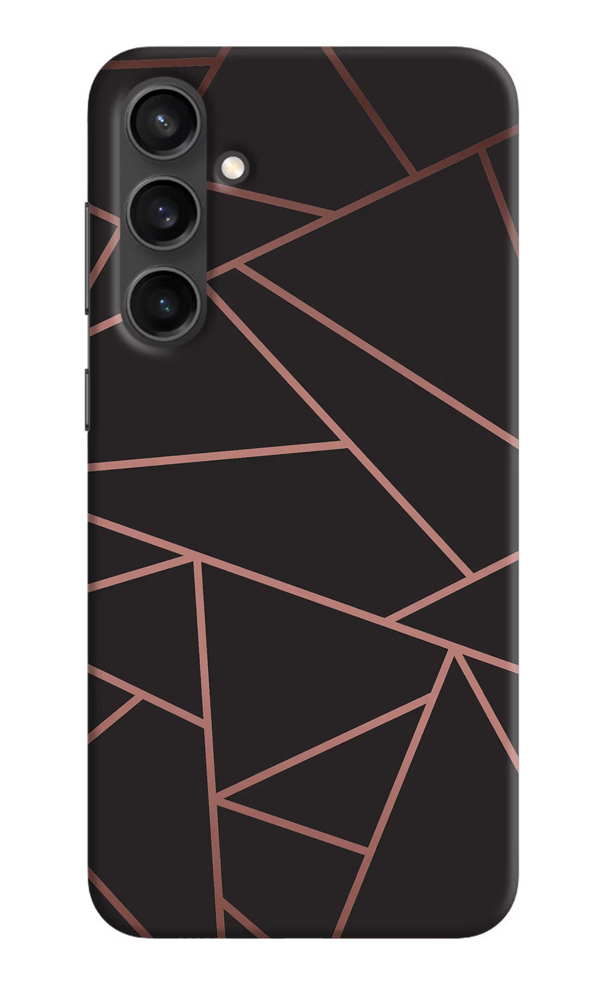 Geometric Pattern Samsung S23 Hard Case Back Cover by Casekaro