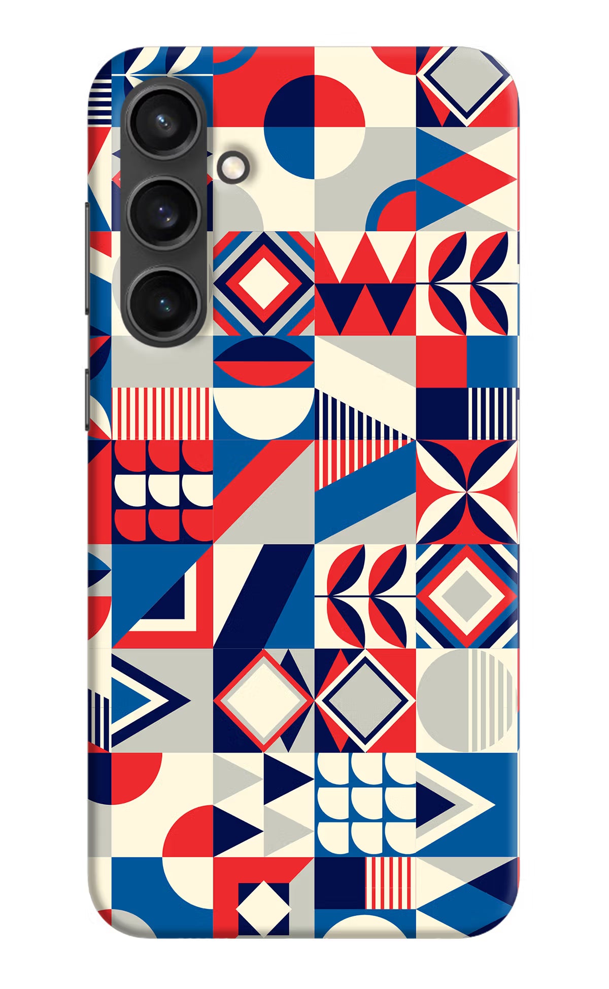Colorful Pattern Samsung S23 Hard Case Back Cover by Casekaro