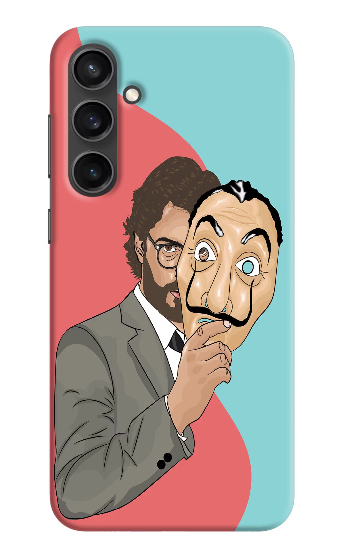 Professor Samsung S23 Hard Case Back Cover by Casekaro